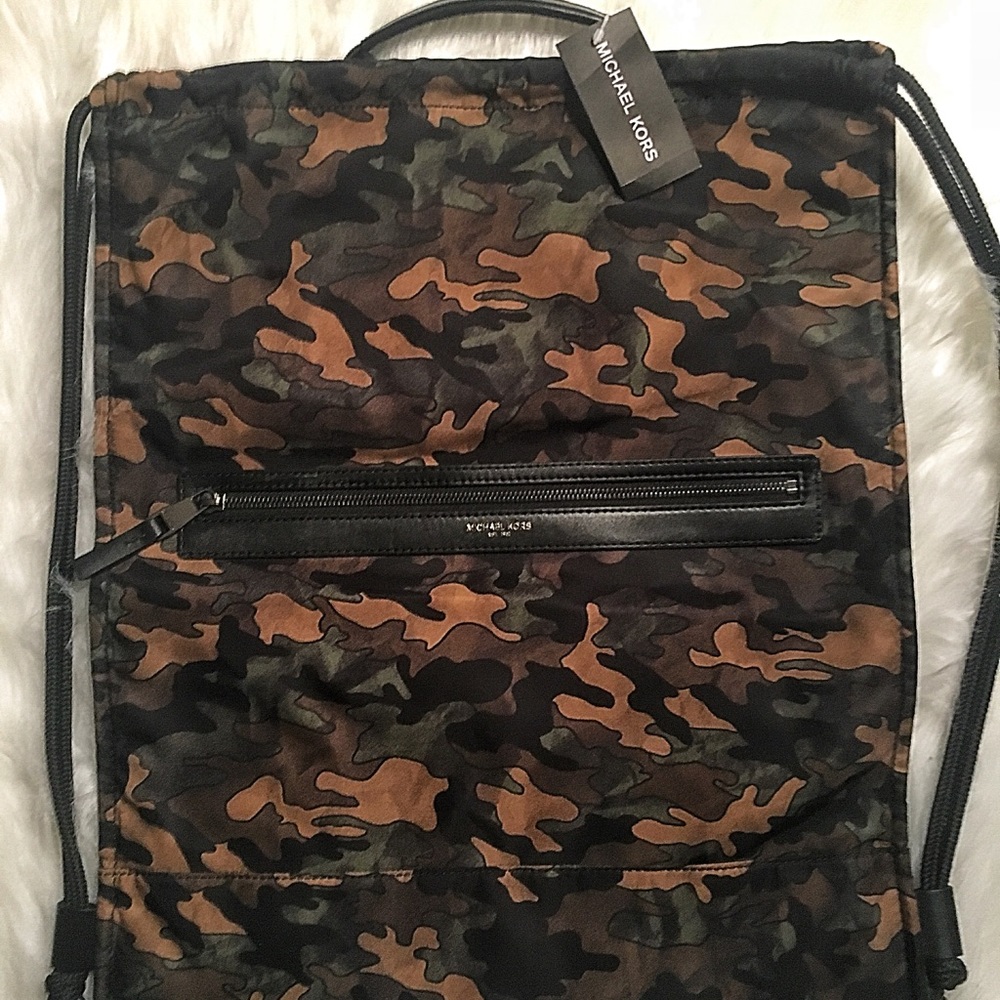 BNWT Michael Kors Drawstring Backpack Knapsack